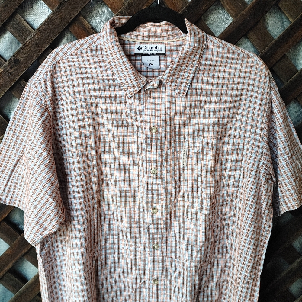 Columbia Mens Button Down Shirt